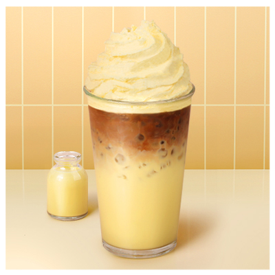 Iced Choux Cream Latte